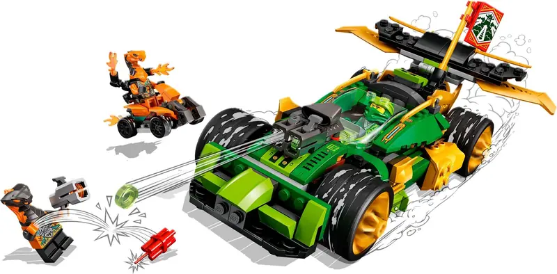 LEGO 71763 Samochód wyścigowy Lloyda EVO zdjęcie 3