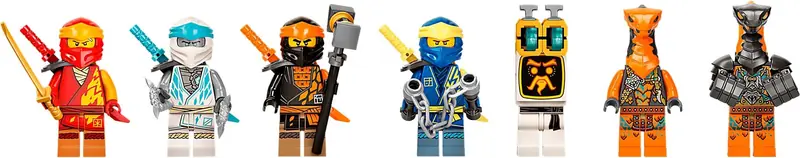 LEGO 71765 Wielofunkcyjny ultramech Ninja zdjęcie 3