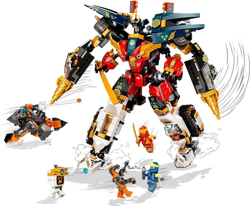 LEGO 71765 Wielofunkcyjny ultramech Ninja zdjęcie 9