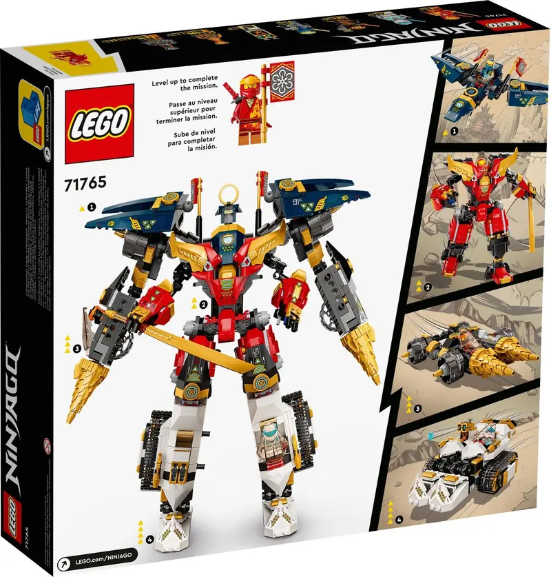 LEGO 71765 Wielofunkcyjny ultramech Ninja zdjęcie 10