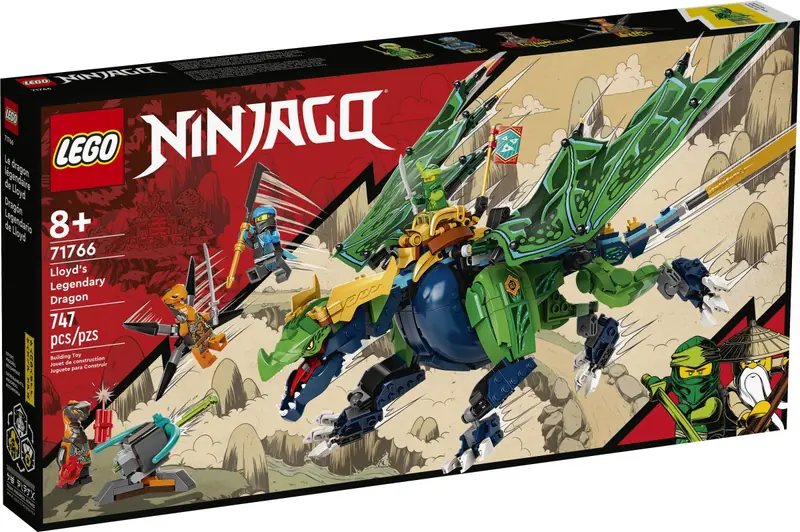 LEGO 71766 Legendarny smok Lloyda zdjęcie 8