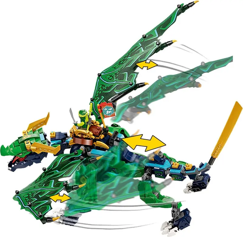 LEGO 71766 Legendarny smok Lloyda zdjęcie 4