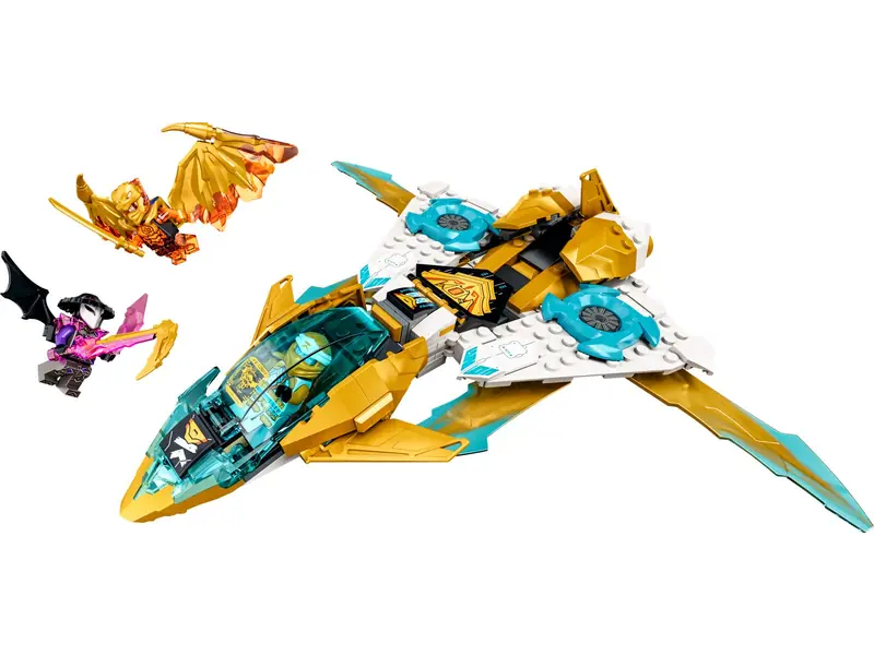 LEGO 71770 Złoty smoczy odrzutowiec Zane’a