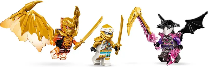 LEGO 71770 Złoty smoczy odrzutowiec Zane’a zdjęcie 3