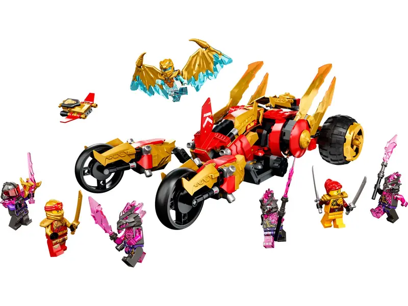 LEGO 71773 Złoty smoczy ścigacz Kaia