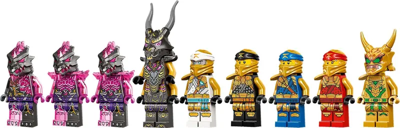 LEGO 71774 Złoty Ultra Smok Lloyda zdjęcie 6