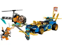 LEGO 71776 Wyścigówka EVO Jaya i Nyi