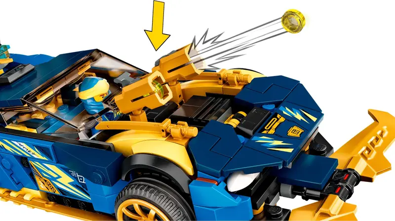 LEGO 71776 Wyścigówka EVO Jaya i Nyi zdjęcie 6
