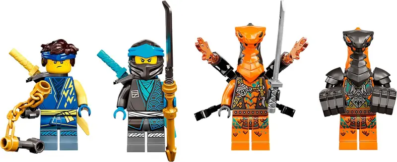 LEGO 71776 Wyścigówka EVO Jaya i Nyi zdjęcie 2