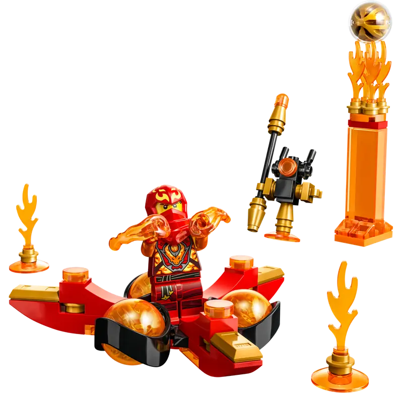 LEGO 71777 Smocza moc Kaia — salto spinjitzu