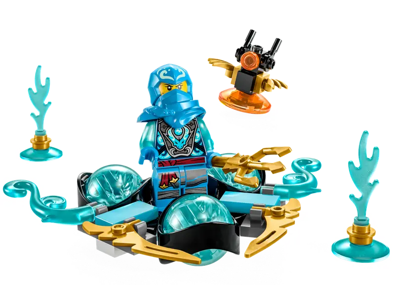 LEGO 71778 Smocza moc Nyi — driftowanie spinjitzu