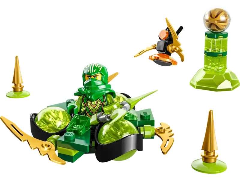 LEGO 71779 Smocza moc Lloyda — obrót spinjitzu