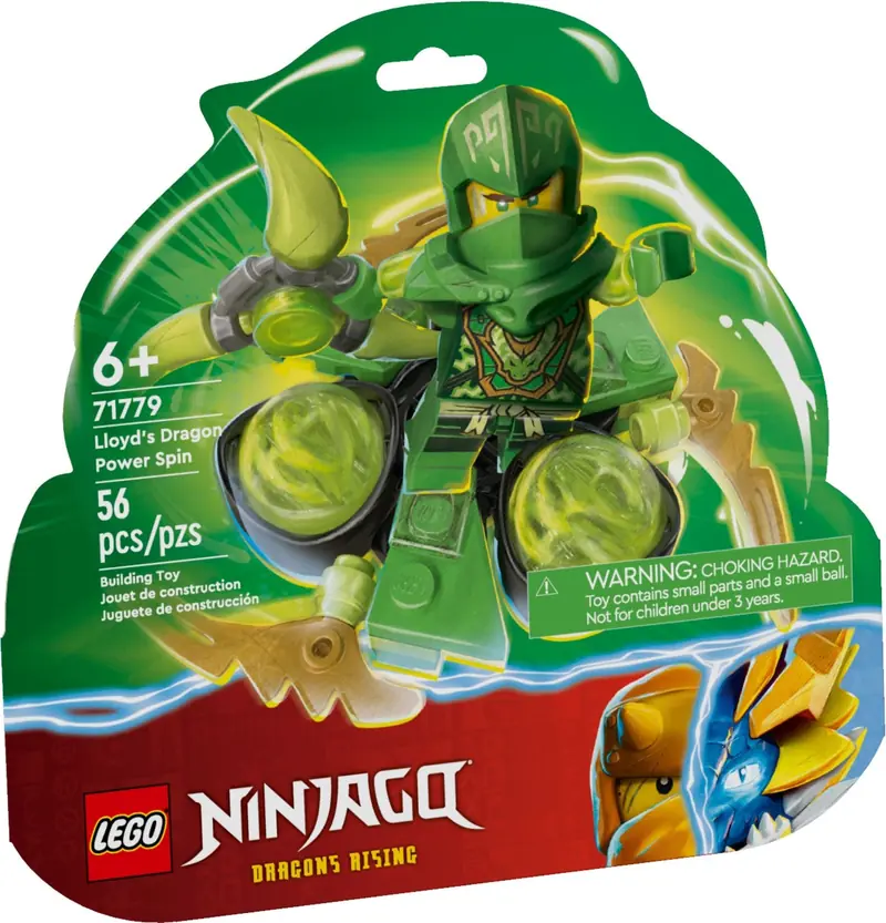LEGO 71779 Smocza moc Lloyda - obrót spinjitzu zdjęcie 5