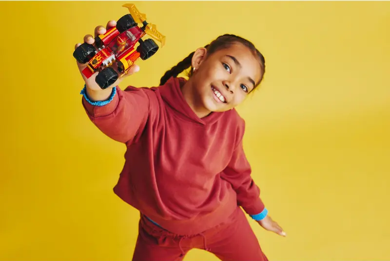 LEGO 71780 Samochód wyścigowy ninja Kaia EVO zdjęcie 6