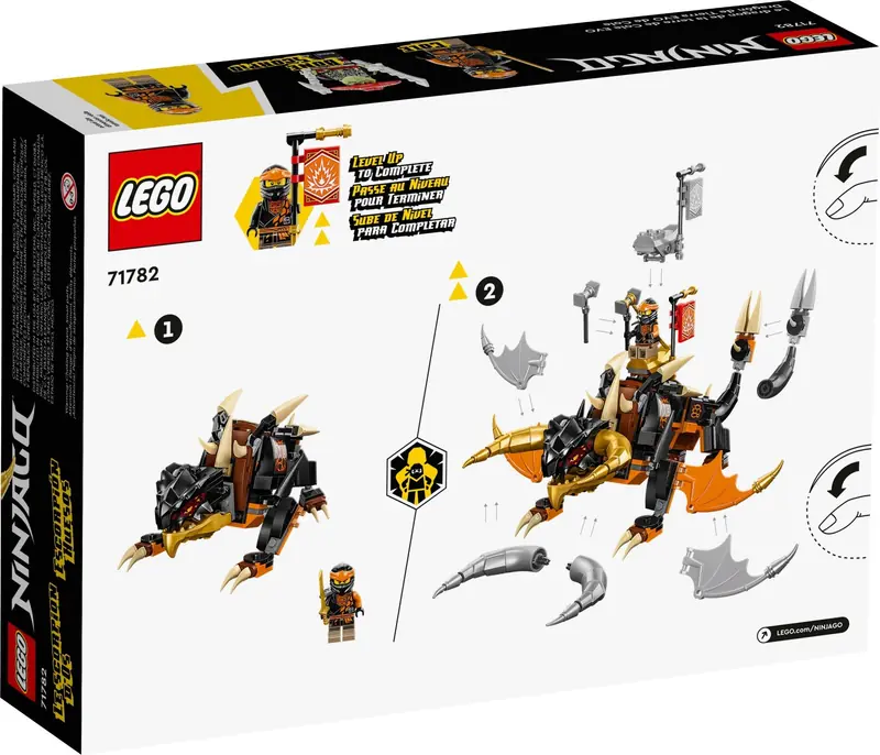 LEGO 71782 Smok Ziemi Cole'a EVO zdjęcie 6