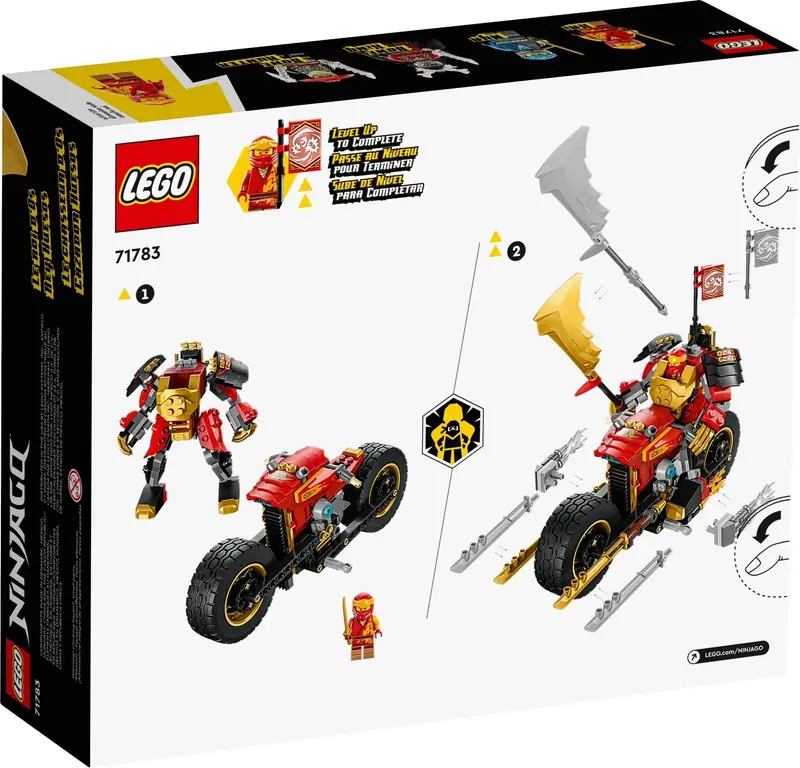 LEGO 71783 Jeździec-Mech Kaia EVO zdjęcie 6