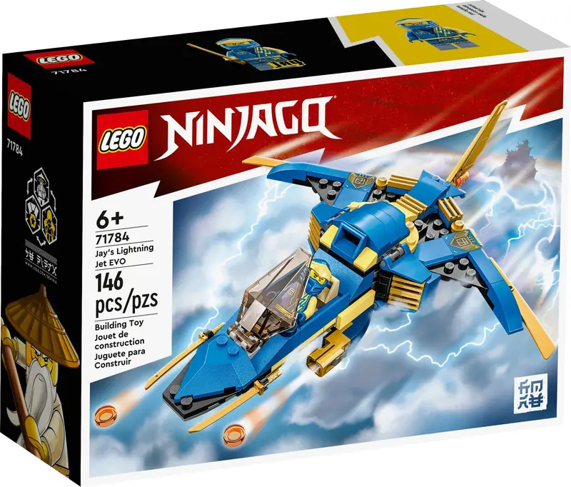 LEGO 71784 Odrzutowiec ponaddźwiękowy Jay’a EVO zdjęcie 2