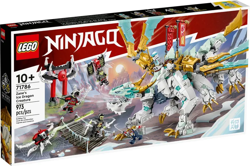 LEGO 71786 Lodowy smok Zane’a zdjęcie 2