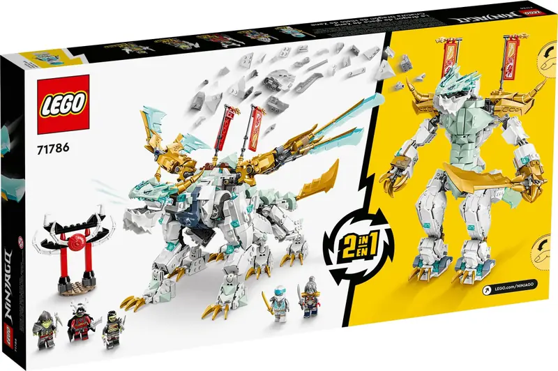 LEGO 71786 Lodowy smok Zane’a zdjęcie 5