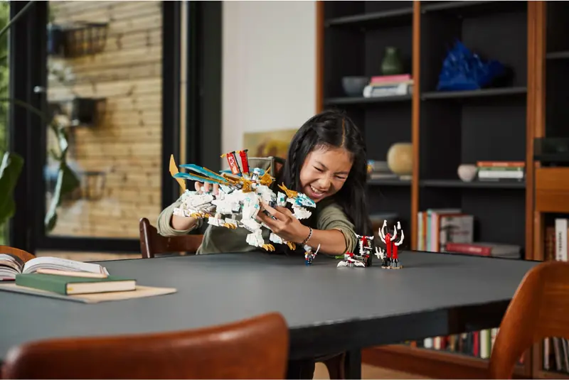 LEGO 71786 Lodowy smok Zane’a zdjęcie 6