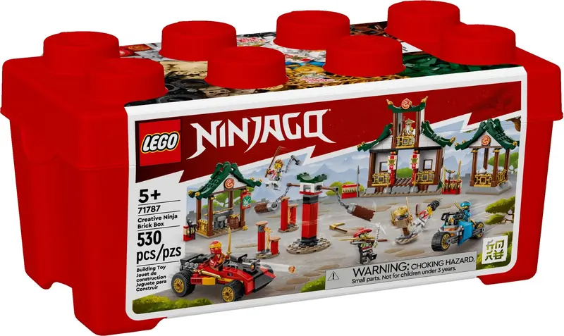 LEGO 71787 Kreatywne pudełko z klockami ninja zdjęcie 2