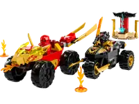 LEGO 71789 Bitwa samochodowo-motocyklowa między Kaiem a Rasem