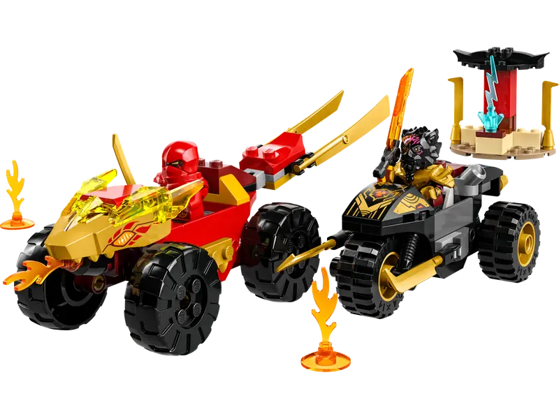 LEGO 71789 Bitwa samochodowo-motocyklowa między Kaiem a Rasem