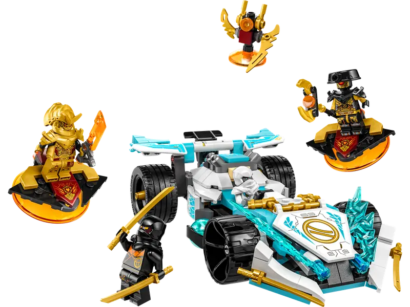 LEGO 71791 Smocza moc Zane’a — wyścigówka spinjitzu