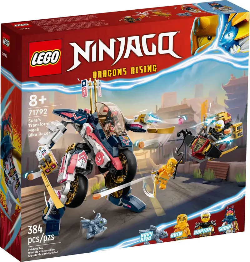 LEGO 71792 Mech Sory zmieniający się w motocykl wyścigowy zdjęcie 2