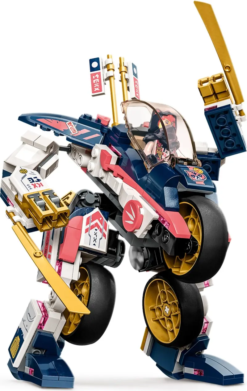 LEGO 71792 Mech Sory zmieniający się w motocykl wyścigowy zdjęcie 4