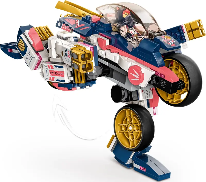 LEGO 71792 Mech Sory zmieniający się w motocykl wyścigowy zdjęcie 5