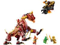 LEGO 71793 Lawowy smok zmieniający się w falę ognia