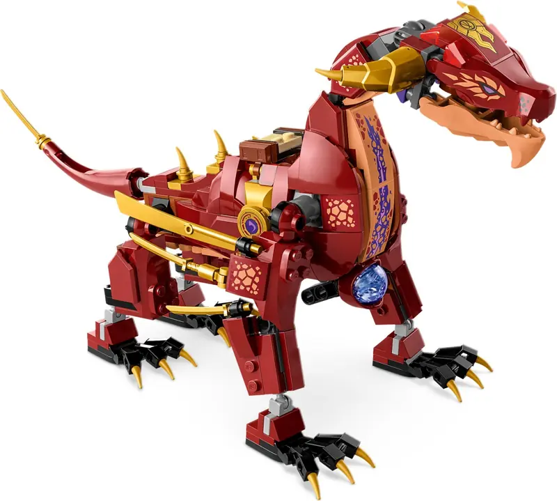LEGO 71793 Lawowy smok zmieniający się w falę ognia zdjęcie 6
