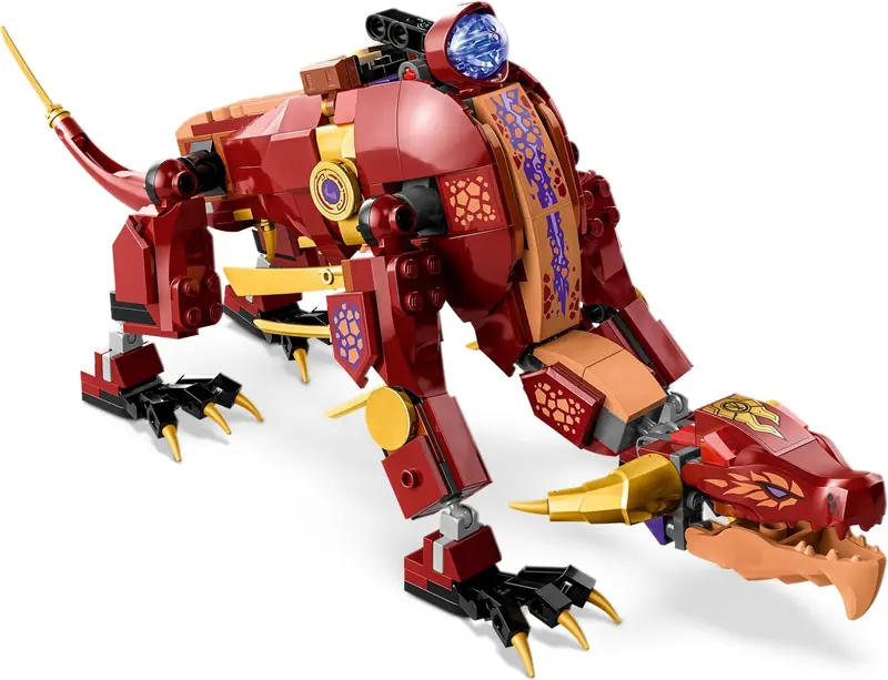 LEGO 71793 Lawowy smok zmieniający się w falę ognia zdjęcie 8