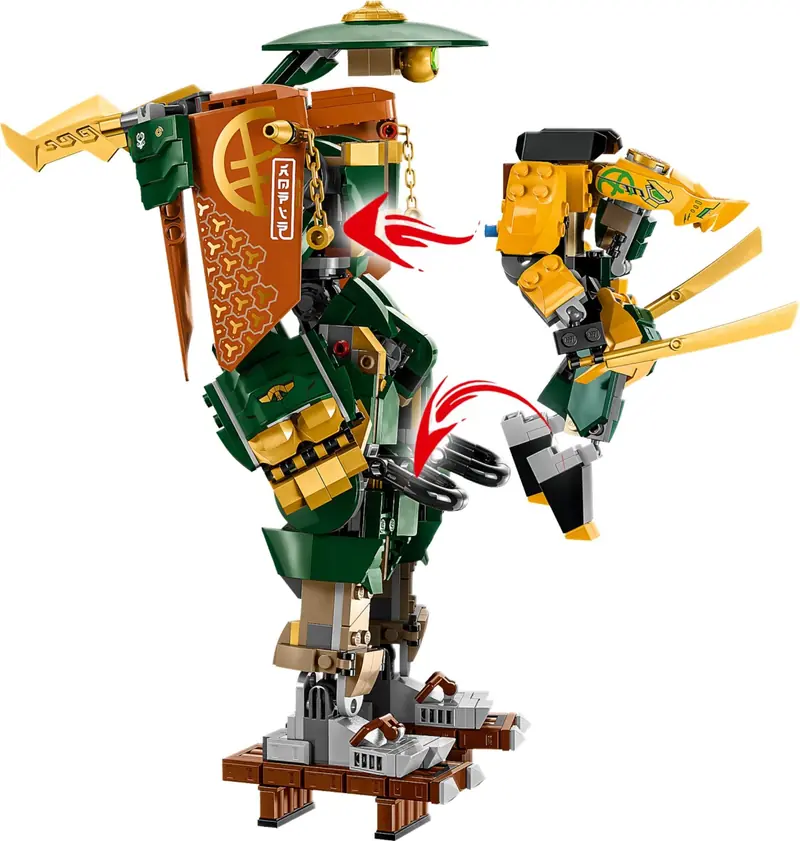 LEGO 71794 Drużyna mechów ninja Lloyda i Arina zdjęcie 4