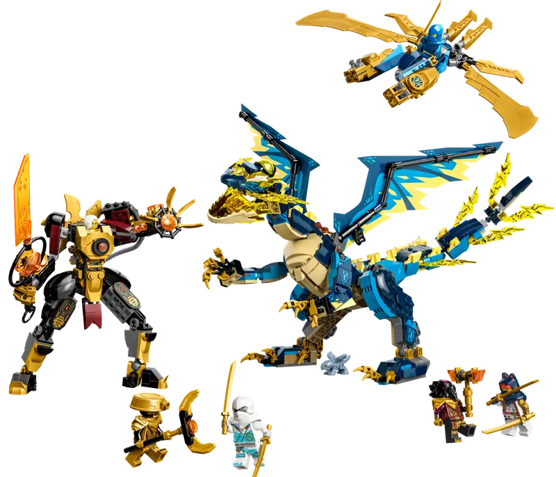 LEGO 71796 Smok żywiołu kontra mech cesarzowej