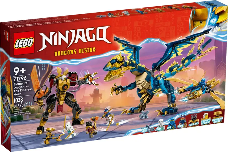 LEGO 71796 Smok żywiołu kontra mech cesarzowej zdjęcie 2