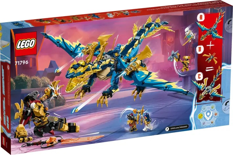 LEGO 71796 Smok żywiołu kontra mech cesarzowej zdjęcie 6