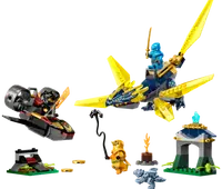 LEGO 71798 Nya i Arin — bitwa na grzbiecie małego smoka