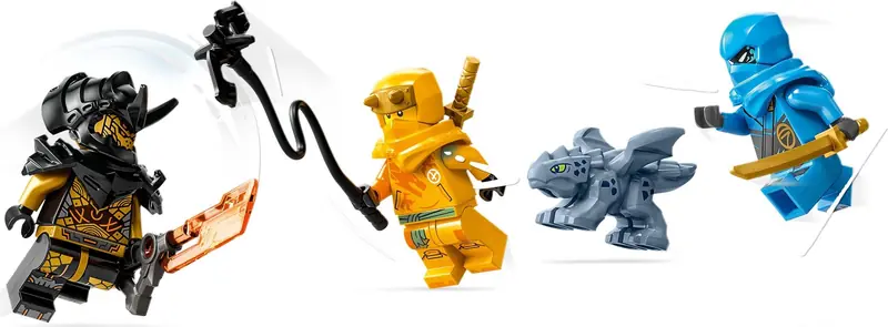 LEGO 71798 Nya i Arin - bitwa na grzbiecie małego smoka zdjęcie 4