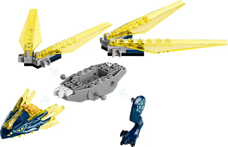 LEGO 71798 Nya i Arin - bitwa na grzbiecie małego smoka zdjęcie 6
