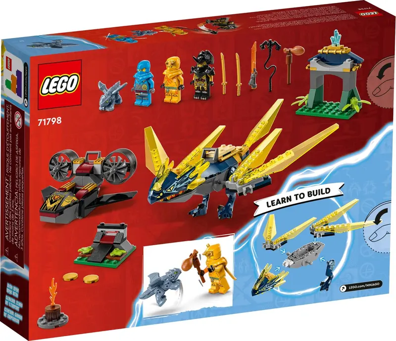 LEGO 71798 Nya i Arin - bitwa na grzbiecie małego smoka zdjęcie 8