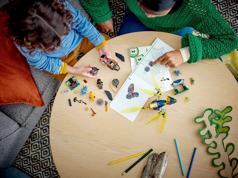 LEGO 71798 Nya i Arin - bitwa na grzbiecie małego smoka zdjęcie 9