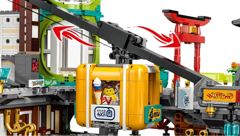 LEGO 71799 Rynek miejski NINJAGO zdjęcie 16