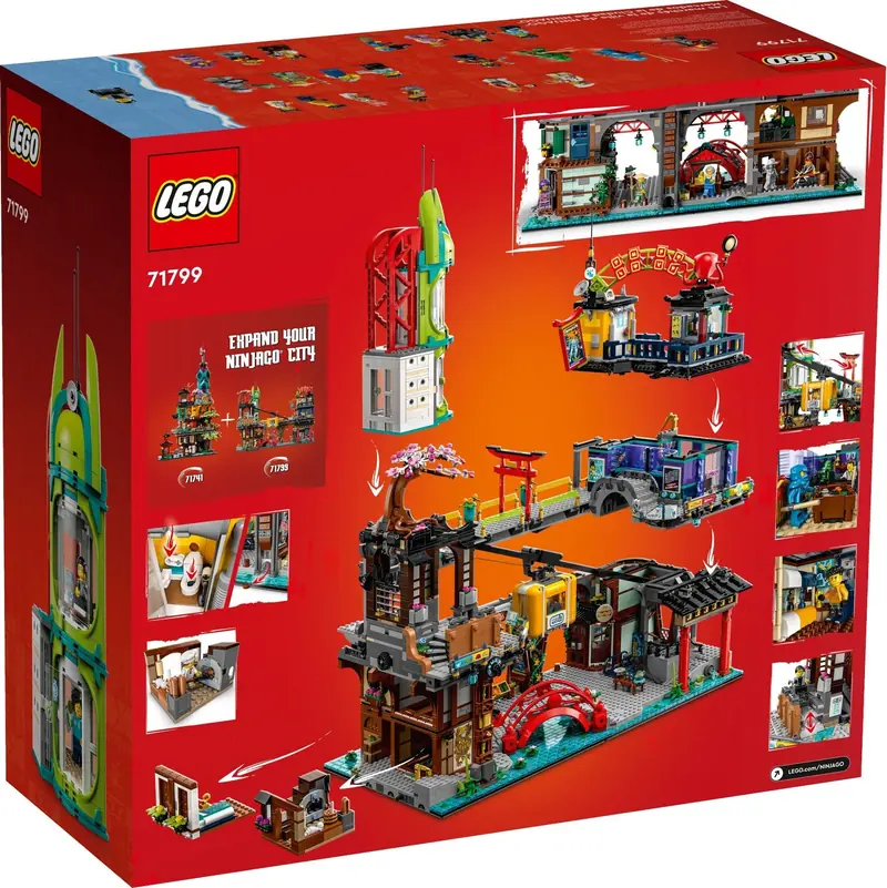 LEGO 71799 Rynek miejski NINJAGO zdjęcie 3
