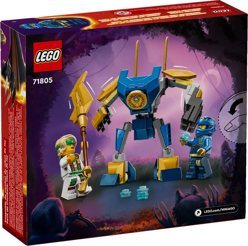 LEGO 71805 Zestaw bitewny z mechem Jaya zdjęcie 5