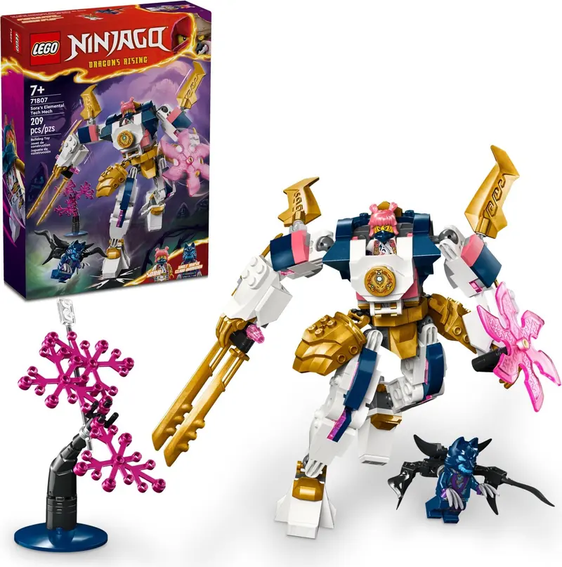LEGO 71807 Mech żywiołu technologii Sory zdjęcie 2