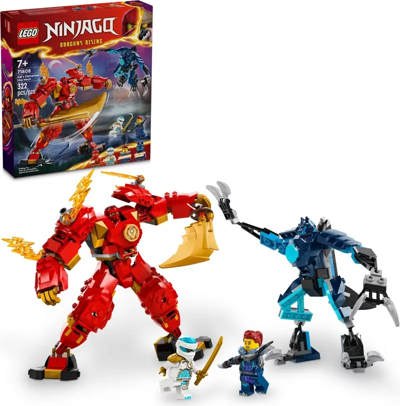 LEGO 71808 Mech żywiołu ognia Kaia zdjęcie 2