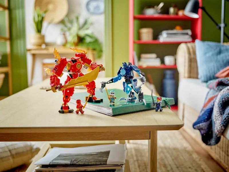 LEGO 71808 Mech żywiołu ognia Kaia zdjęcie 7