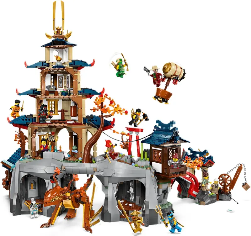 LEGO 71814 Turniejowe miasto ze świątynią zdjęcie 2